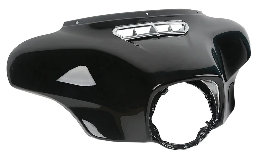 Carenado Exterior ABS Negro Brillante Para Harley Davidson