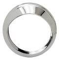 Visor De Velocímetro Synapse Cromado Para Harley-Davidson