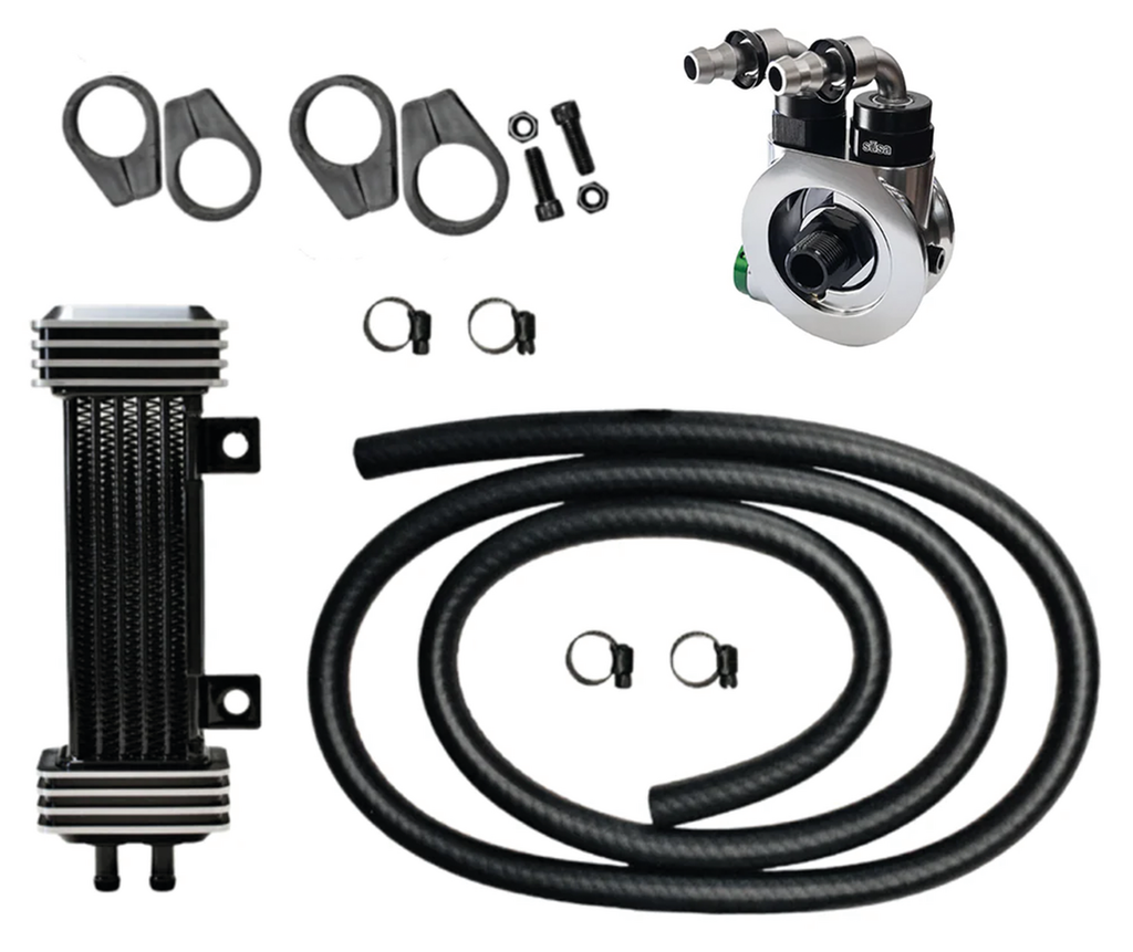 Kit De Enfriador De Aceite Para Harley-Davidson