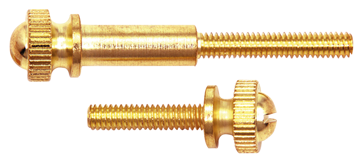 Set of Two Knurled Adjusting Screws for Harley Davidson