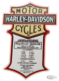 Transferencia "Patente" 1958-1964  Para Harley-Davidson