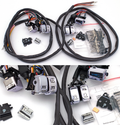 Chrome Led Switch Kit For Harley Davidson
