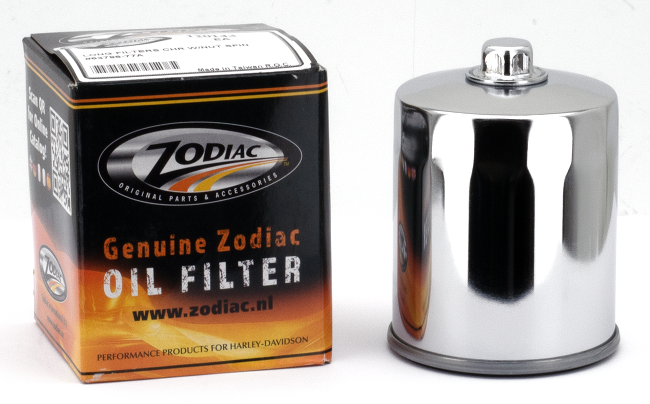 Chrome Oil Filter for Harley Davidson