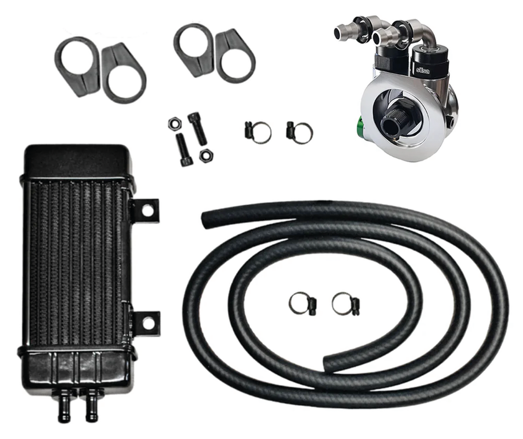 Complete Wideline Oil Cooler Kit for Harley-Davidson