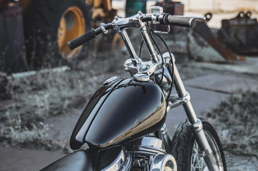 Wx Lowbrow Customs Style Split Gas Tanks For Early Big Twin For