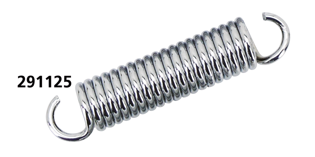 Muelle Del Caballete Cromado Para Harley Davidson