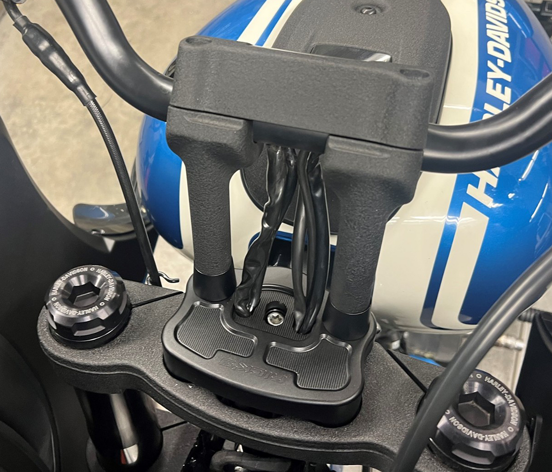 Turret-Relocation-Halterung für Harley Davidson
