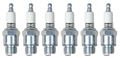 Champion D-16 Hochkompressionszündkerzen für Harley-Davidson, 6er-Pack