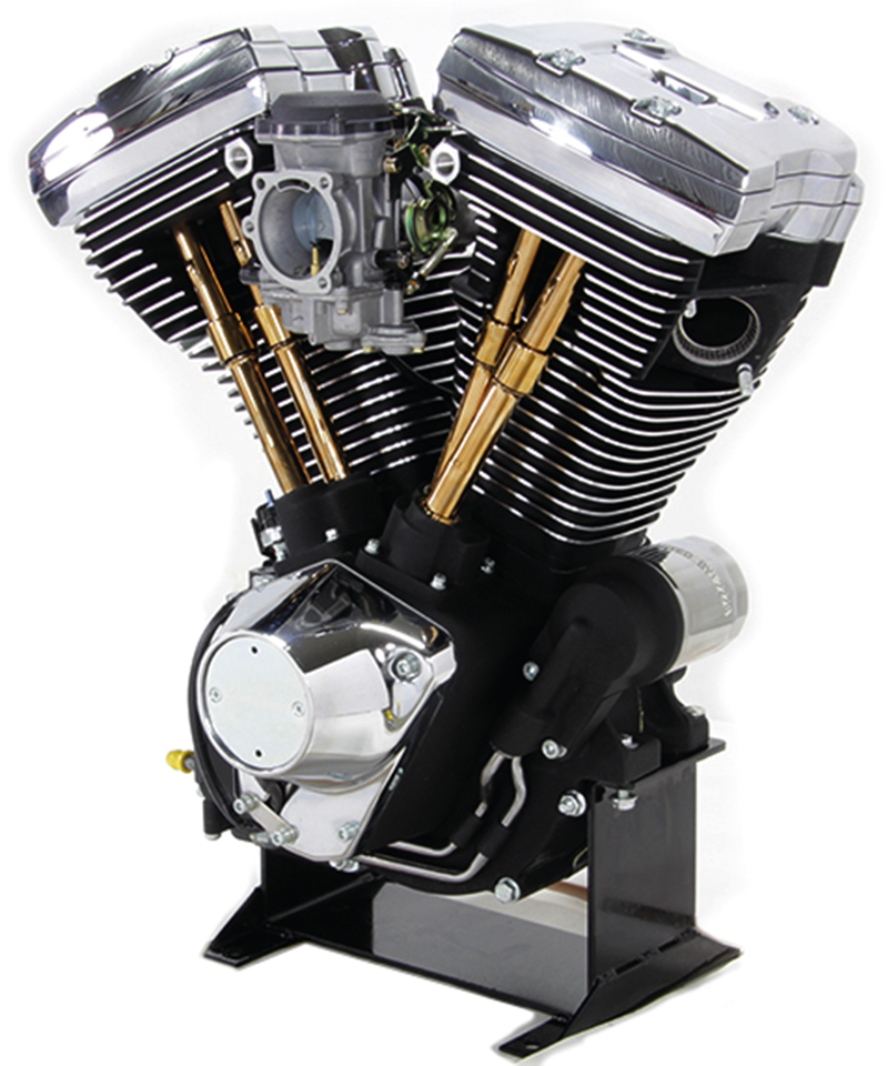 Titan-Stößelstangenabdeckungssatz für Harley Davidson Evolution 1984-2000