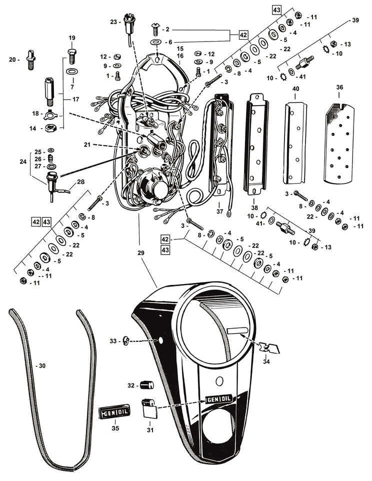 Soporte De Bombilla De Repuesto Para Base De Acero Para Harley-Davidson