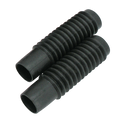 Fuelles De Horquilla De Goma Negros Para Harley-Davidson