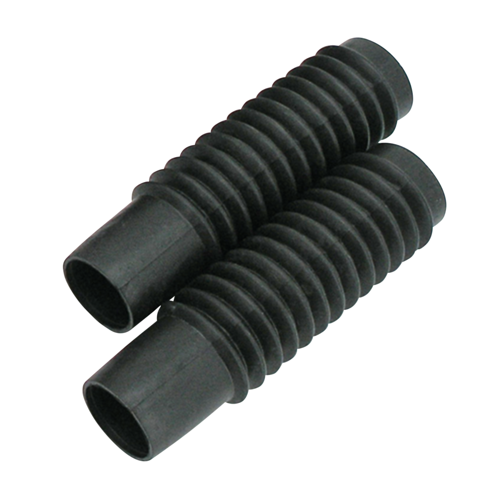 Fuelles De Horquilla De Goma Negros Para Harley-Davidson