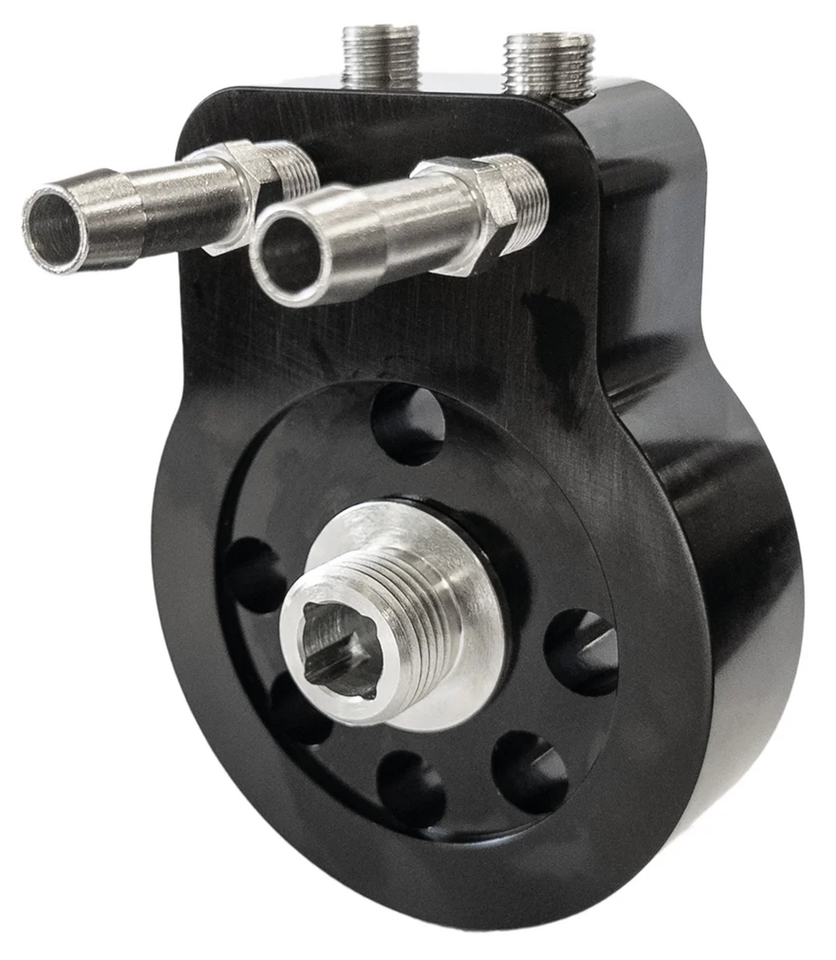 Adaptador De Radiador De Aceite Milwaukee Eight Para Harley Davidson