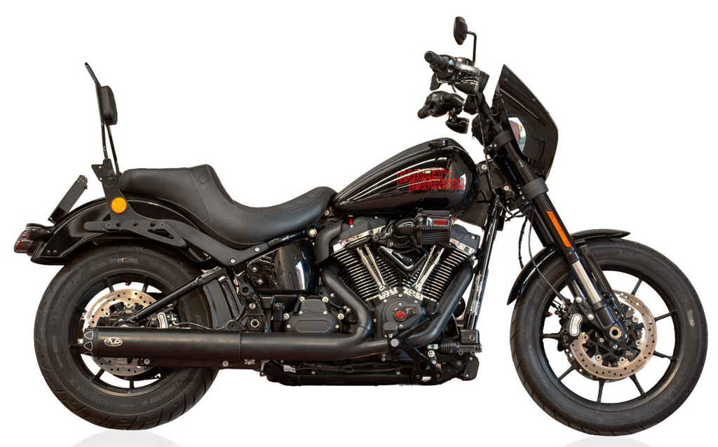 Silenciador Rebel Negro Para Harley Davidson Softail