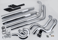 Escape True Dual ajustable cromado para Harley Davidson Softail Twin Cam