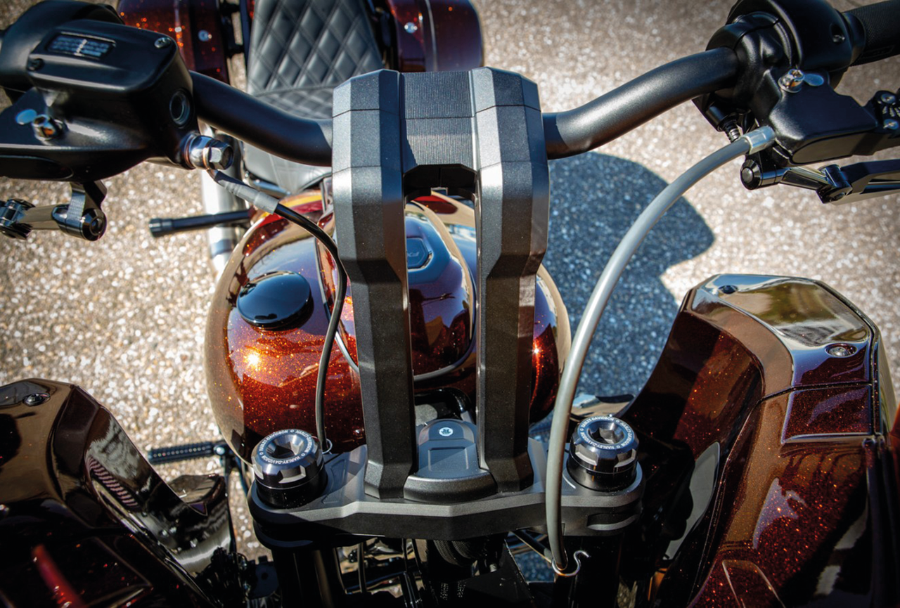 11 1/2" Black Club Style Riser Kit für Harley Davidson