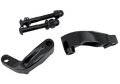 Prime Black Mirror Extension Kit for Harley-Davidson