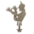 Vintage Devil license plate topper For Harley-Davidson