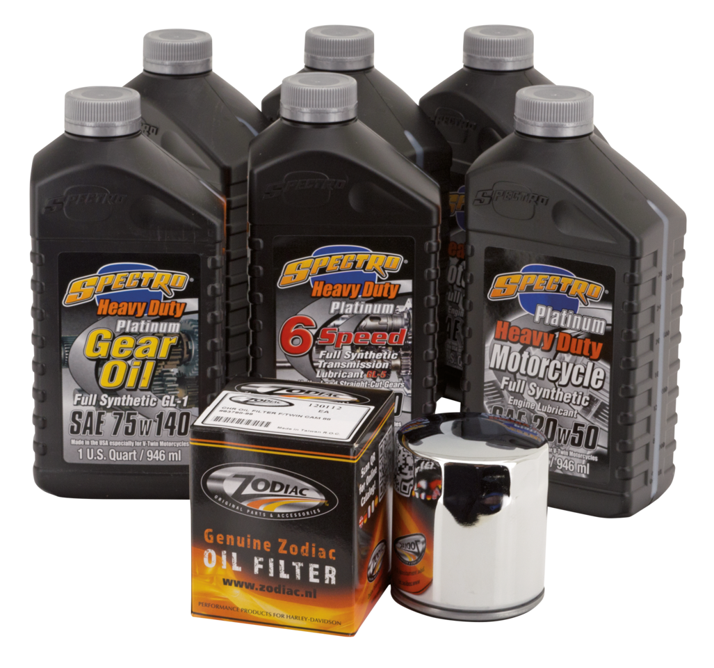 Kit cambio aceite completo Spectro para Harley-Davidson Twin Cam
