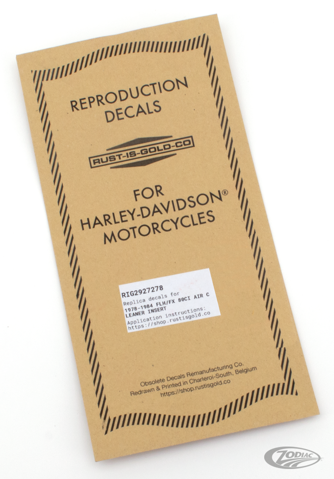 Reproduction Air Cleaner Inserts for 1978-1984 80CI Big Twin