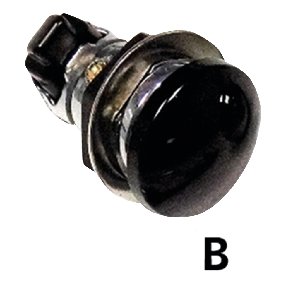 Tankklappen-Entriegelungsknopf GL.BLK für Harley-Davidson