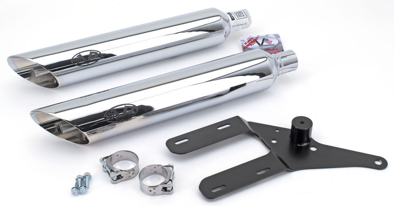 Escape Homologado V-Performance Cromado Para Harley-Davidson Softail M8