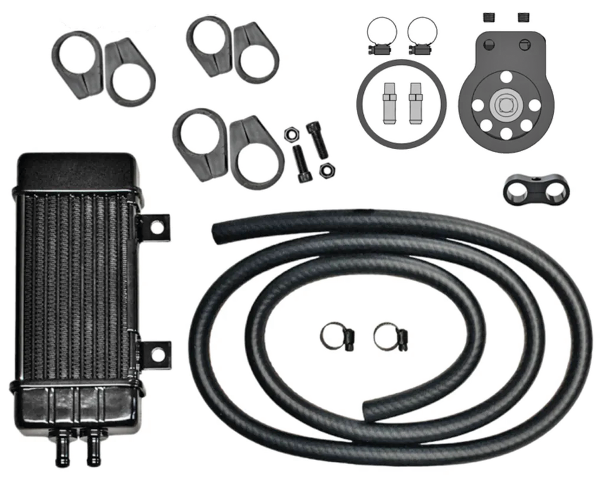Komplettes Wideline-Ölkühler-Kit für Harley-Davidson