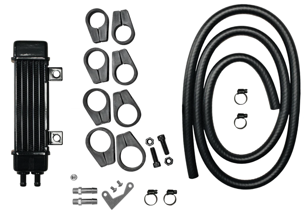 Kit De Radiador De Aceite Slimline Para Harley-Davidson