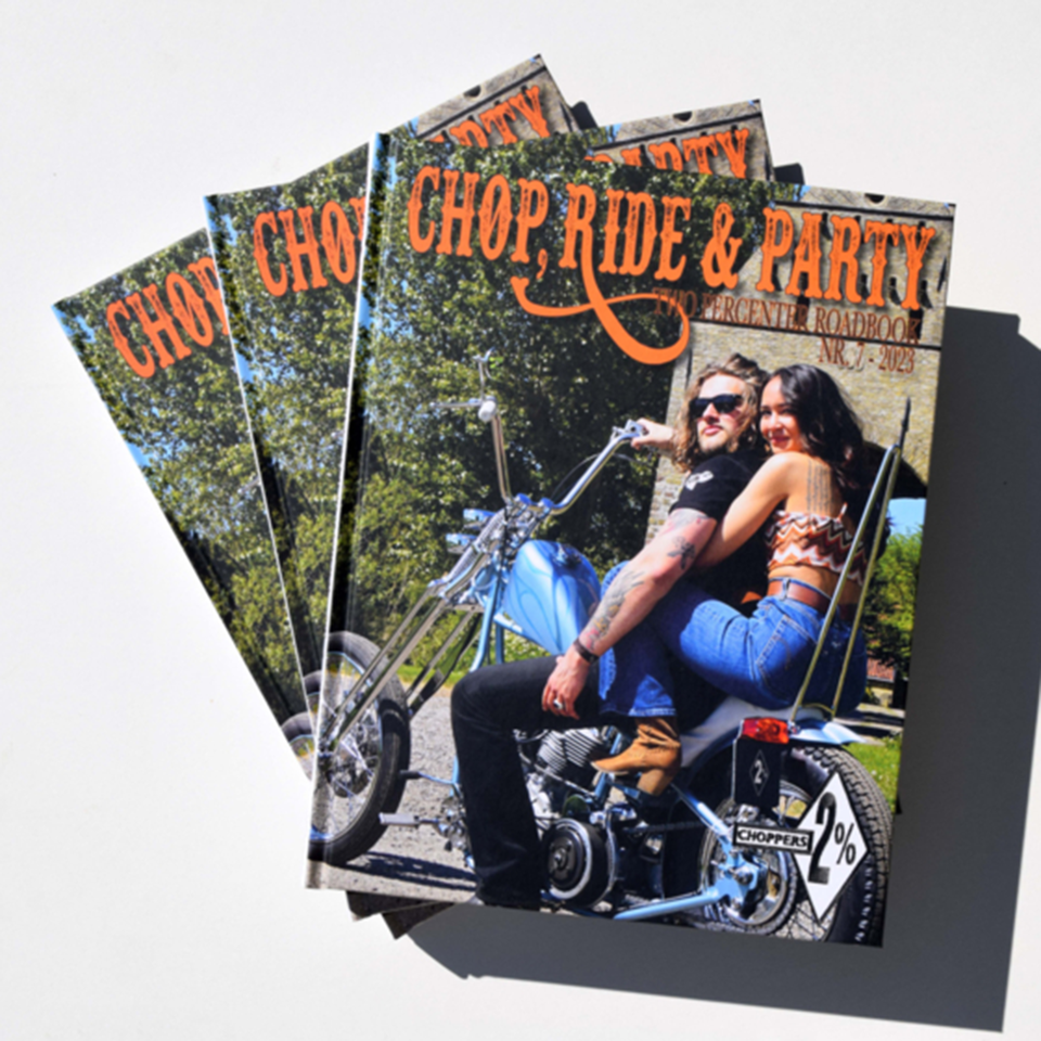 Chop, Ride &amp; Party Zwei Prozent Roadbooks
