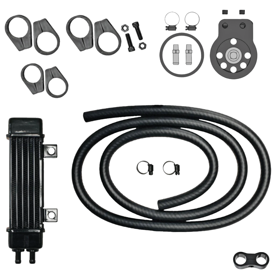 Slimline Oil Cooler Kit for Harley-Davidson