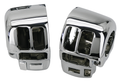 Chrome Switch Housing Kit for Harley Davidson