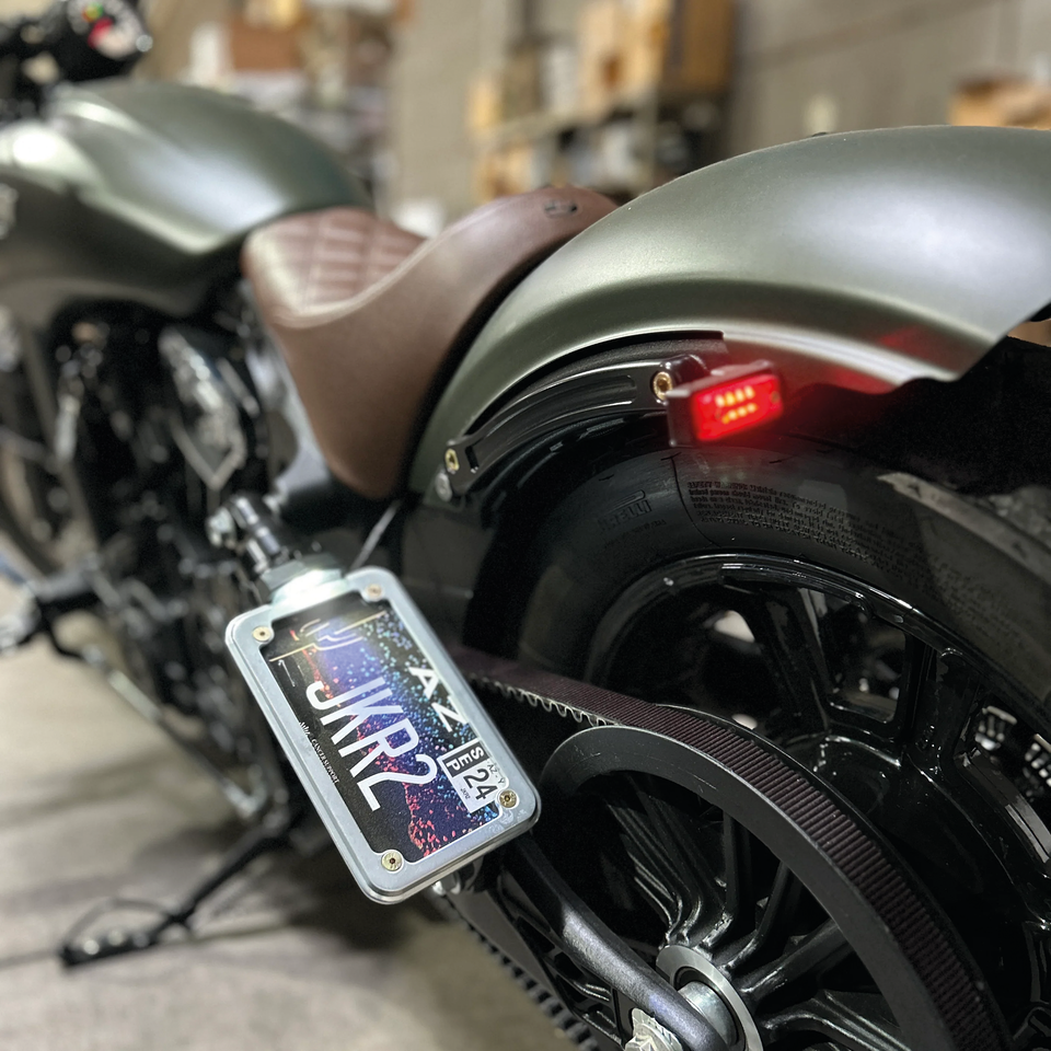 Joker Machine Rear Fender Mounts for Indian Scout