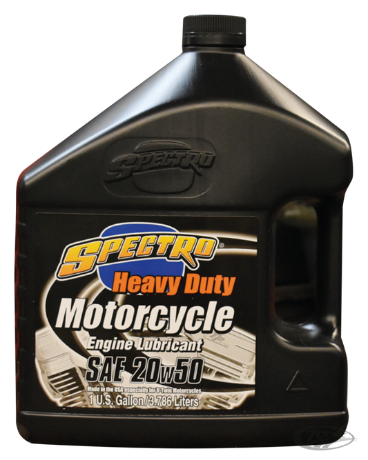 Each SPECTRO SAE 20W50 oil @ 1 gallon For Harley-Davidson