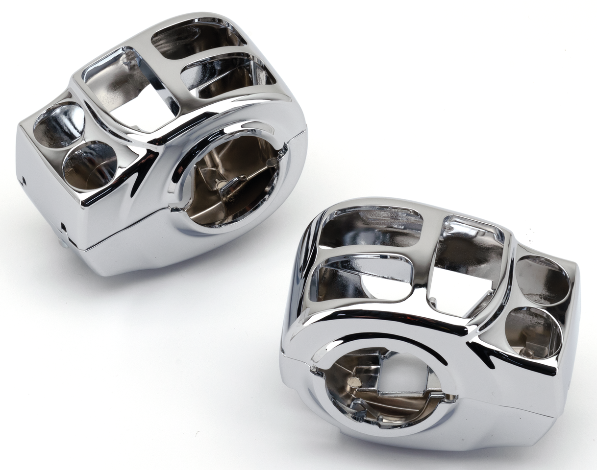 Chrome Switch Housing Kit for Harley Davidson
