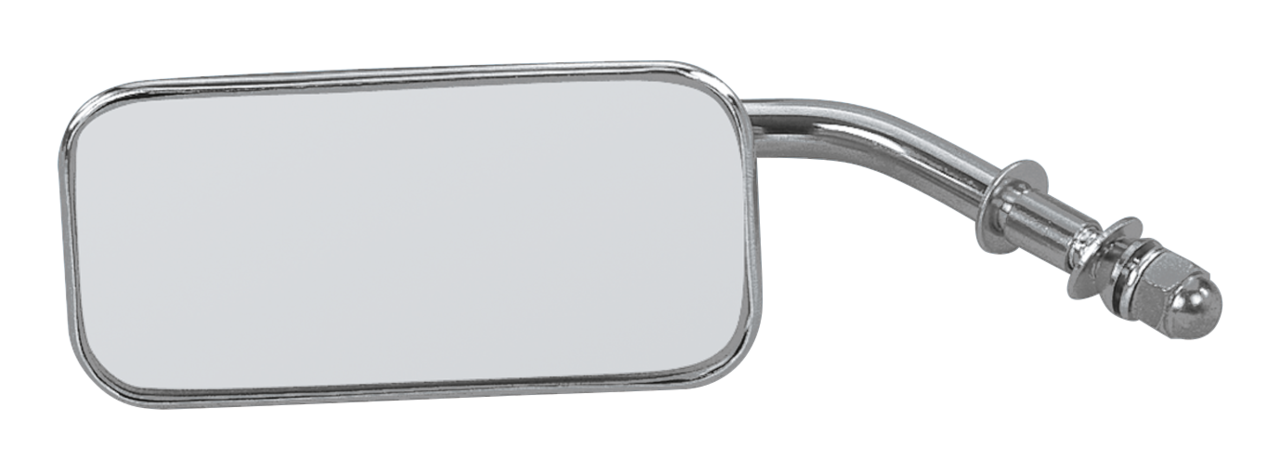 Rectangular Chrome Mirror For Harley Davidson