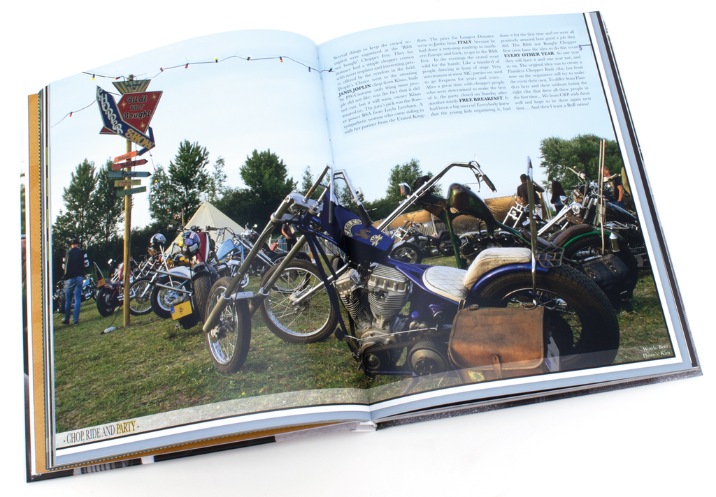 Chop, Ride &amp; Party Zwei Prozent Roadbooks