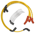 Accel, Cables De Bujia 8.0 S/S Amarillo Para Harley Davidson