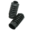 Fuelles De Horquilla De Goma Negros Para Harley-Davidson