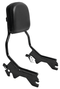 Kit with removable black backrest for Harley Davidson Low Rider and Sportglide