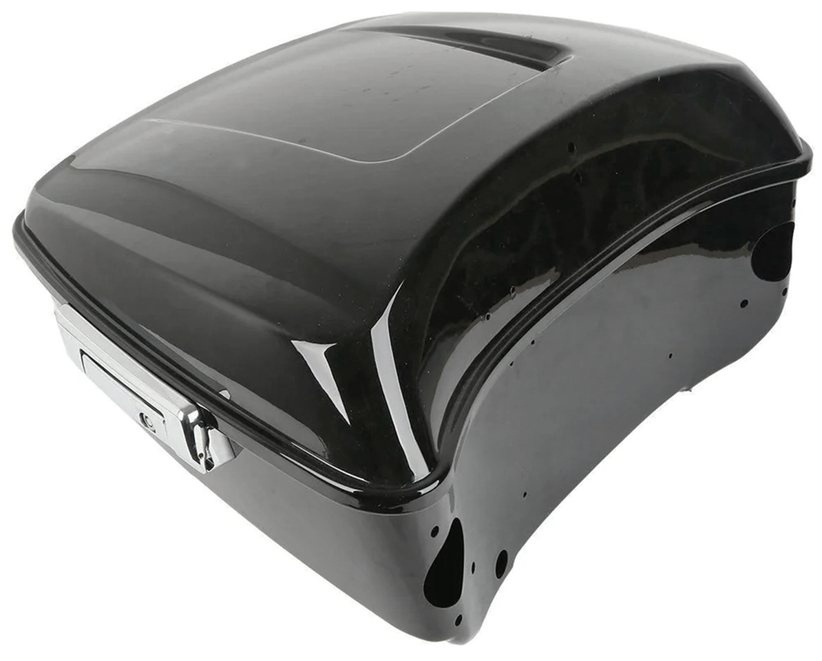 Maleta King Tour-Pak con orificios altavoces para Harley Davidson Touring