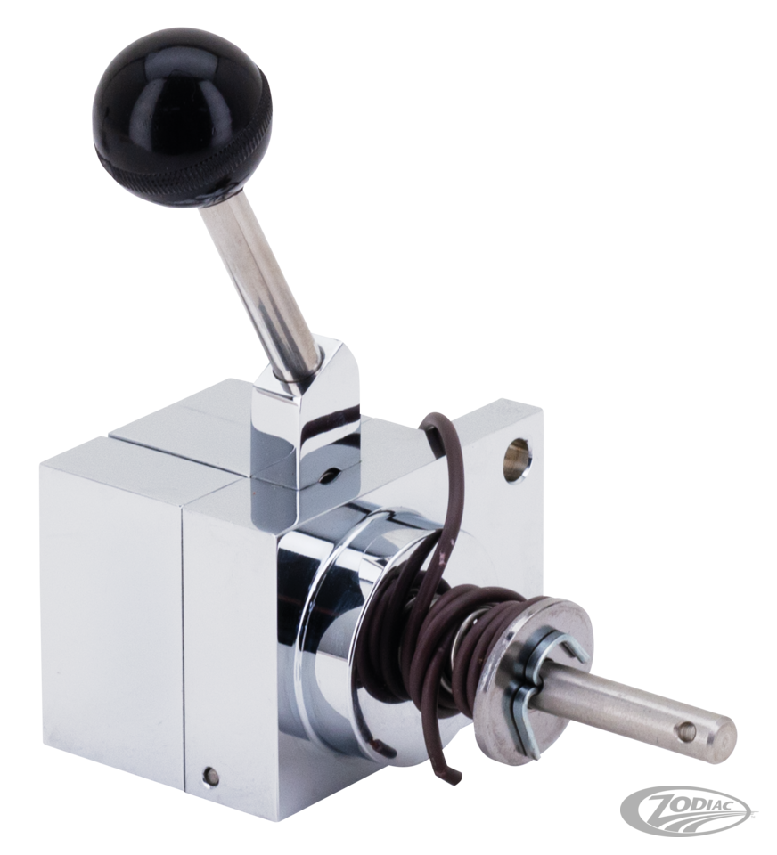 Pull Start Starter System Mounted on Primary for Harley-Davidson