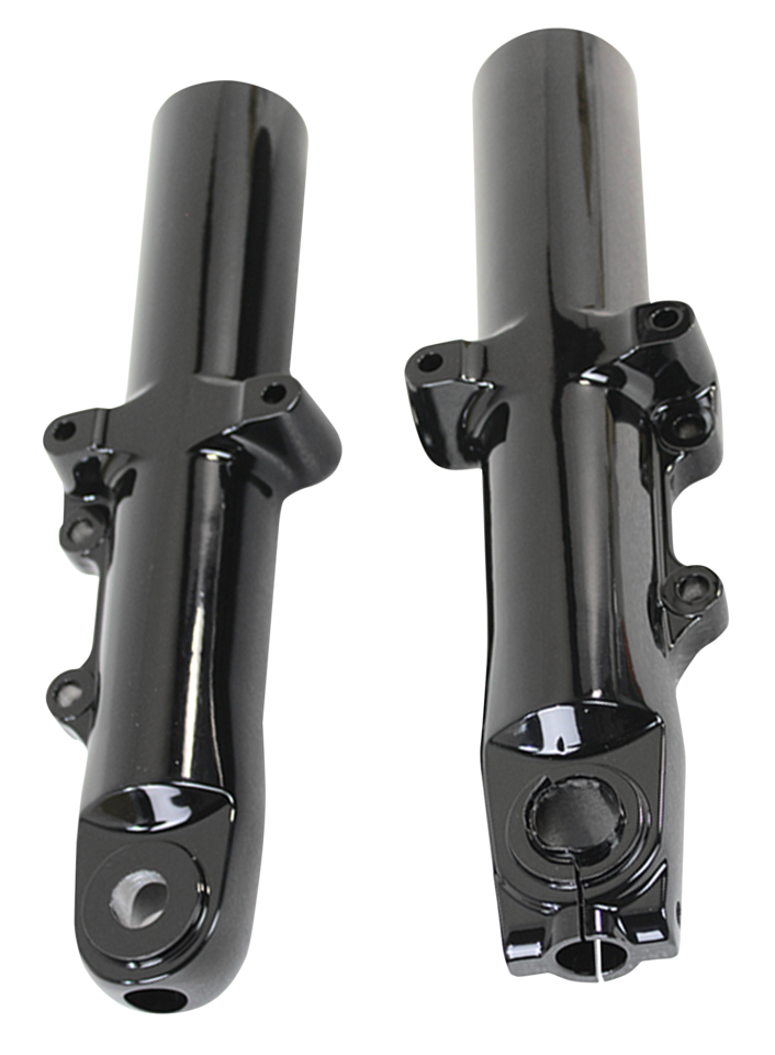 Gloss Black 49mm Lower Fork Assembly For Harley Davidson