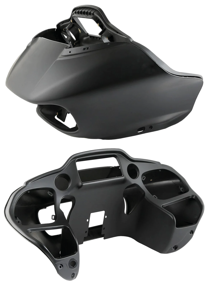 Gloss Black ABS Inner and Outer Fairing for Harley-Davidson