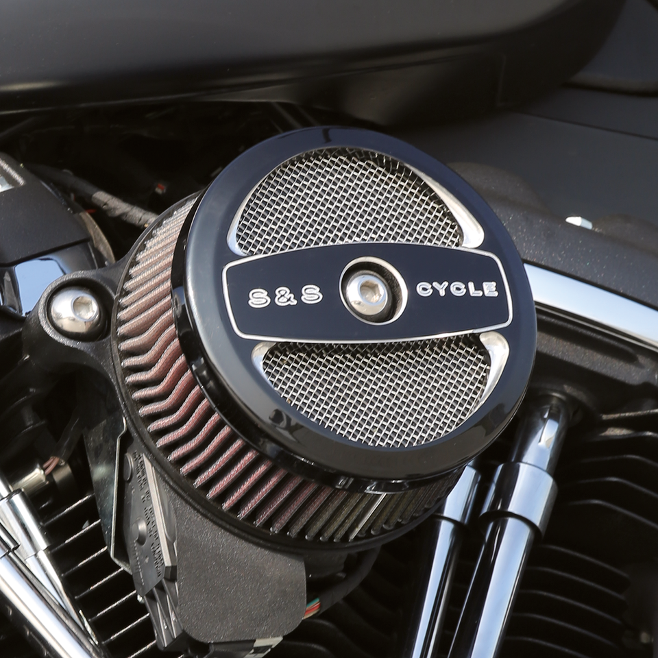 Kit de filtro de aire Stealth S&S para Harley Davidson