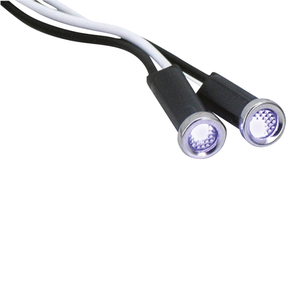 Diode Indicator Lights with Clear Lens for Harley Davidson