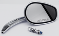 Chrom-Rückspiegel mit Diamant-Logo für Harley Davidson