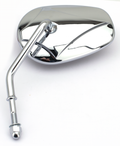 Retrovisor Cromado Con Logotipo De Diamante Para Harley Davidson