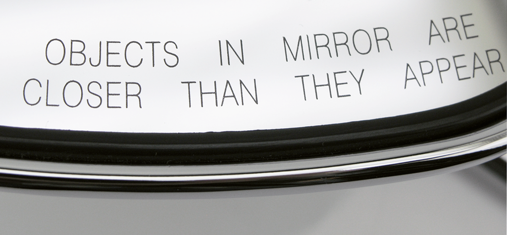 Retrovisor Cromado Con Logotipo De Diamante Para Harley Davidson