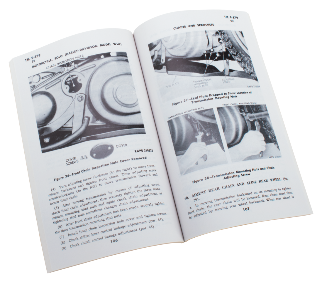Technisches Handbuch für WLA Army 45CI 1940 und später und für WLC Canadian Army 45CI 1942-1944