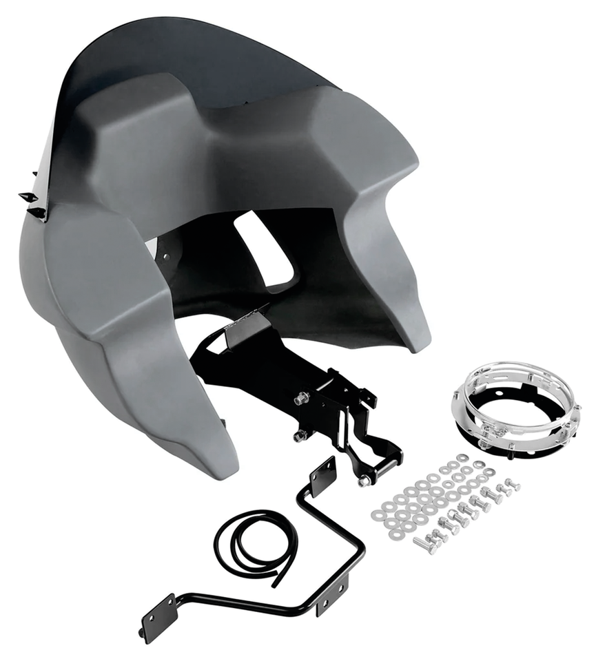 Police FXR Style Verkleidung für Harley Davidson FXLR, FXBB &amp; FXBBS